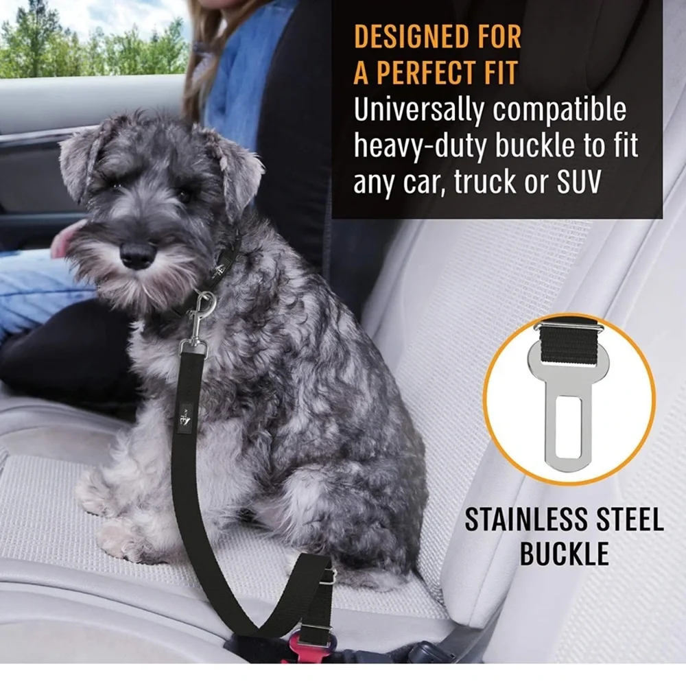 New 75 PCs dog safe belt for car seat bundle